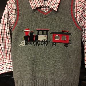Train set 3 pc outfit for boys.